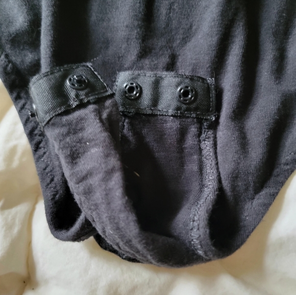 Free people black bodysuit size s - Picture 3 of 3